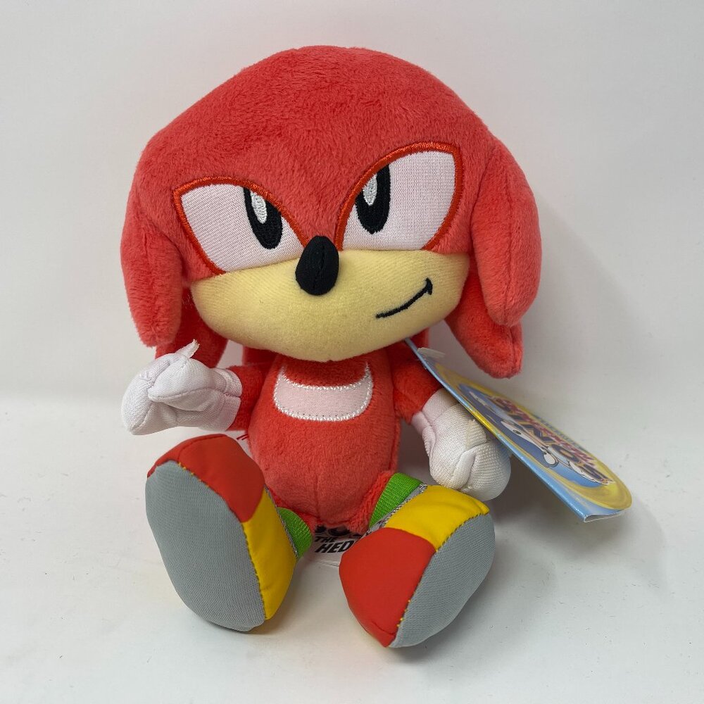 Jakks Pacific - Sonic The Hedgehog - Knuckles - 7 inch Plush - New